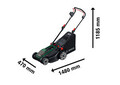 Bosch Rotak 18V-43 batteridrevet gressklipper
